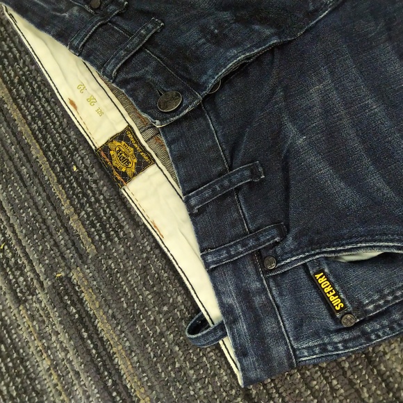 SUPERDRY Vintage and rare Biker Jeans - Picture 2 of 10